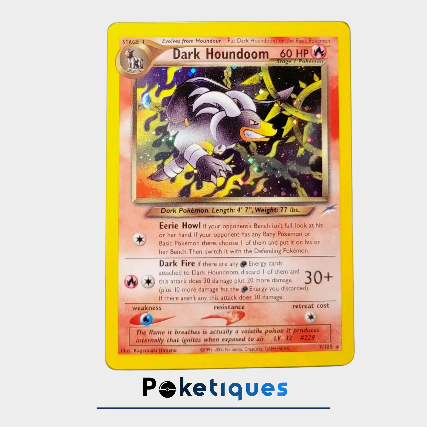 Dark Houndoom [Holo], Pokémon Neo Destiny - 