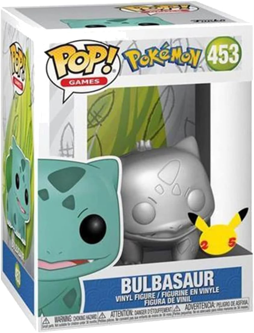 Funko Pop! Bulbasaur (Silver) Metallic 