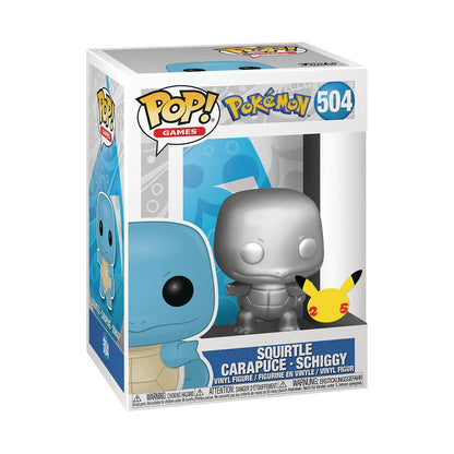 Funko Pop! Squirtle (Silver) (Metallic) 