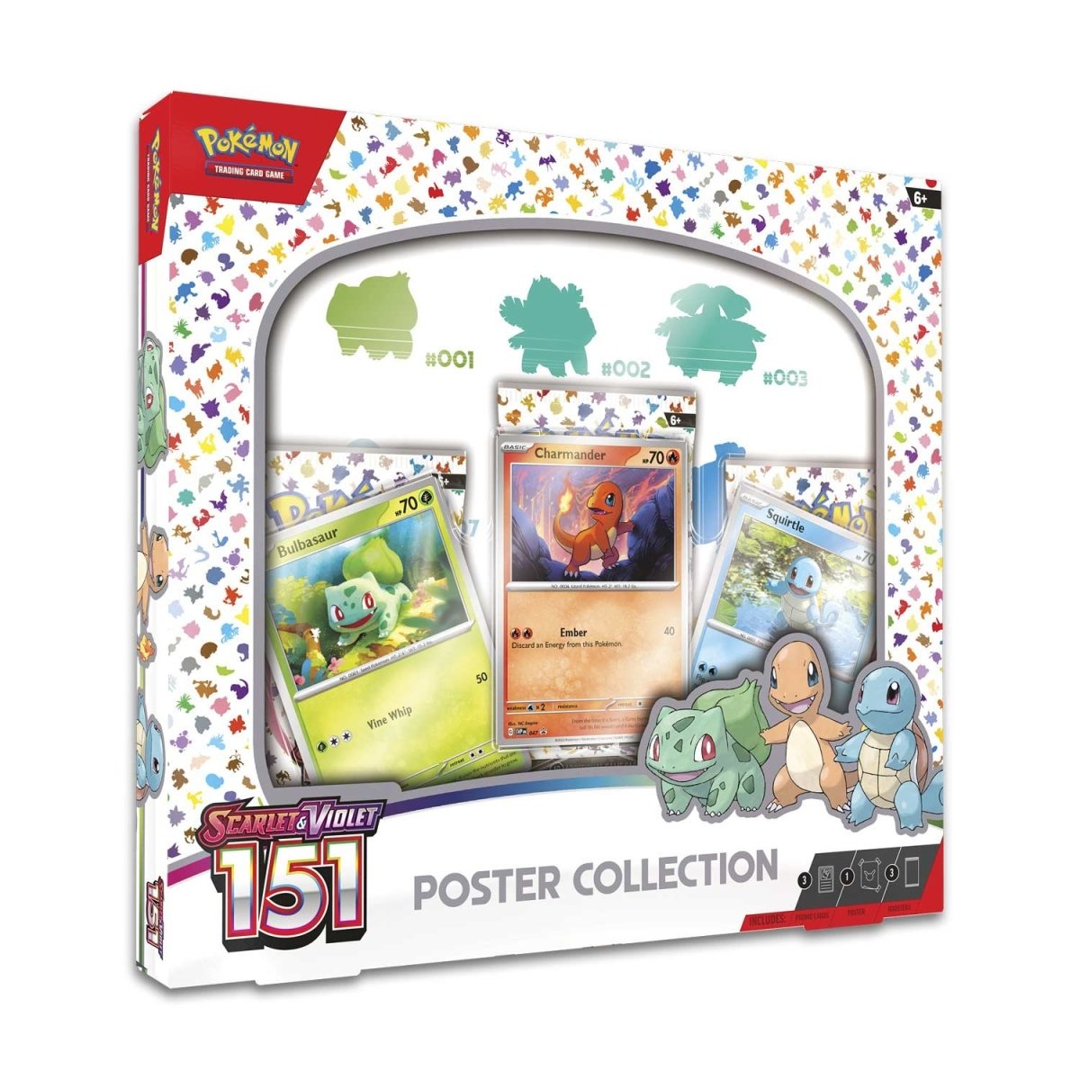 Pokémon TCG: 151 Poster Collection Box 1