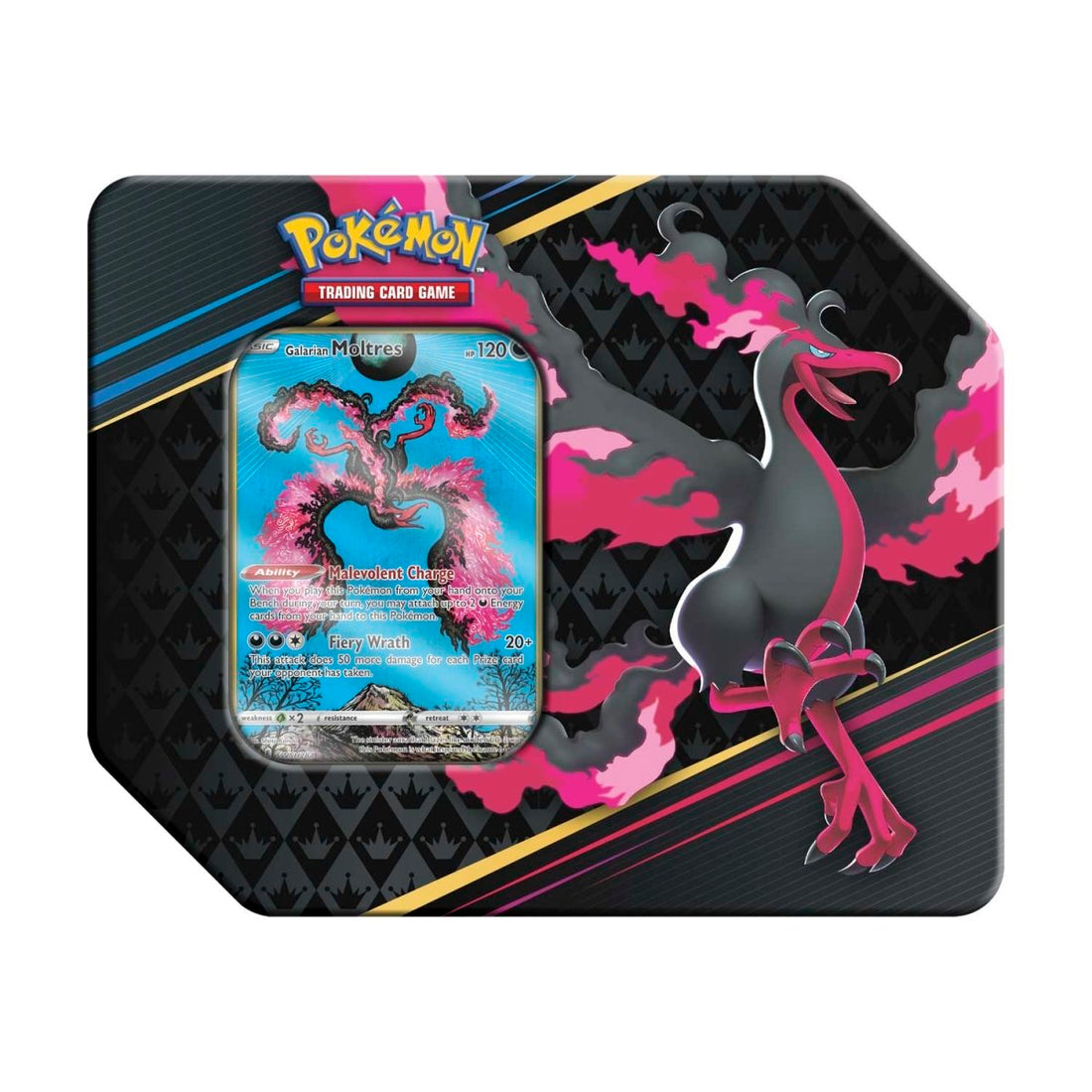 Pokémon TCG: Galarian Moltres Tin 1