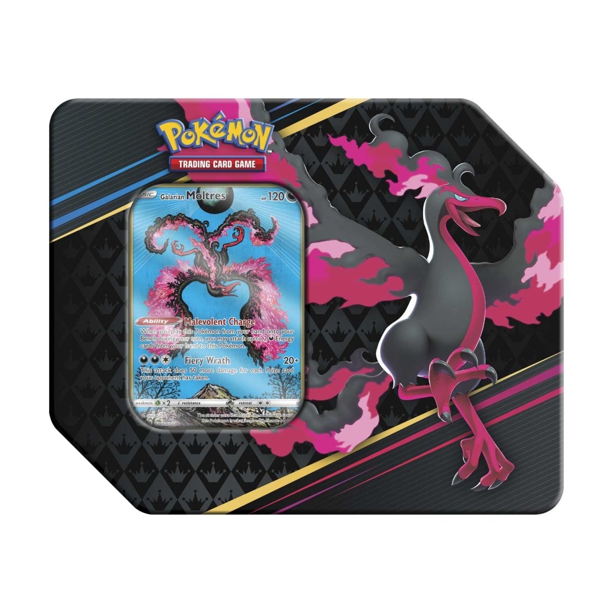 Pokémon TCG: Galarian Moltres Tin 1