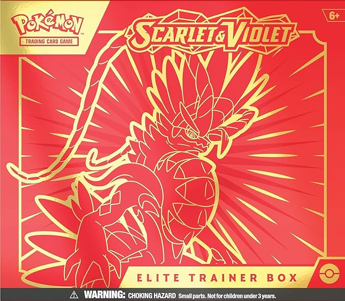 Pokémon TCG: Scarlett &amp; V Red Elite Trainer Box 2